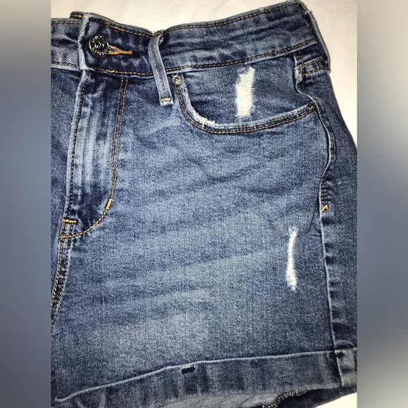 Levi’s Denizen from Mid Rise Shorts Size 7 W 28 - Picture 5 of 9